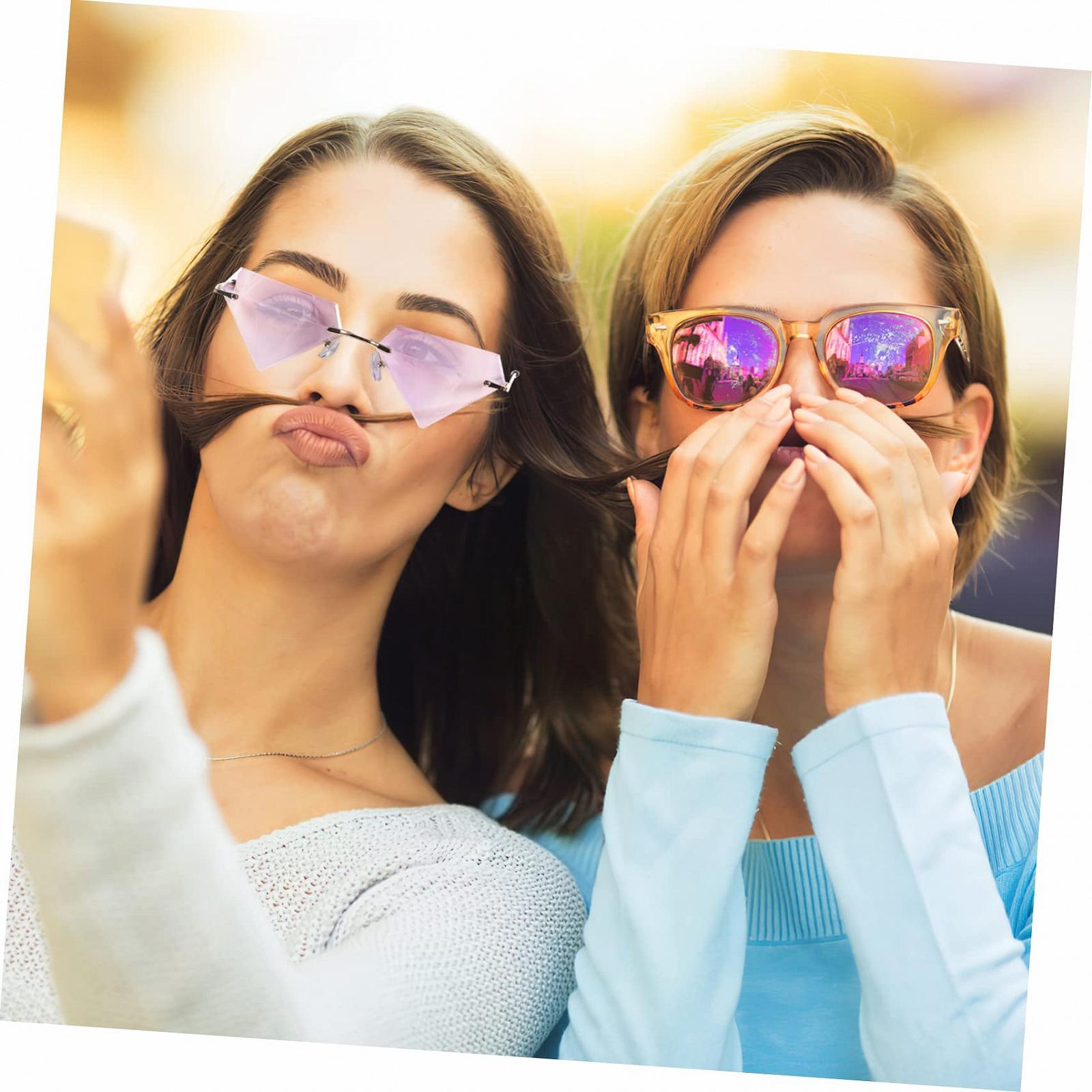 Сонцезахисні окуляри VALICLUD Діамантоподібні Фіолетовий, фото №4