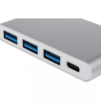 Переходник Type-C 3.1 to 3xUSB 3.0  10 cm Atcom 12808, фото №3