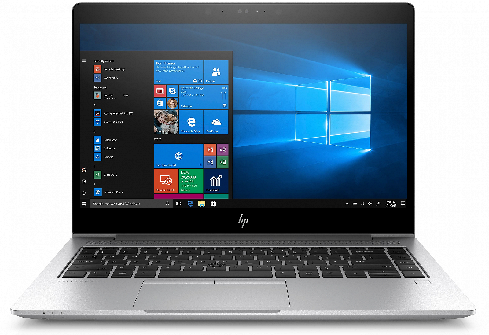 Ноутбук 14" HP EliteBook 840 G6 Intel Core i5-8365U RAM 16GB SSD 256GB Windows 11 Алюмінієвий корпус (UKR), фото №1
