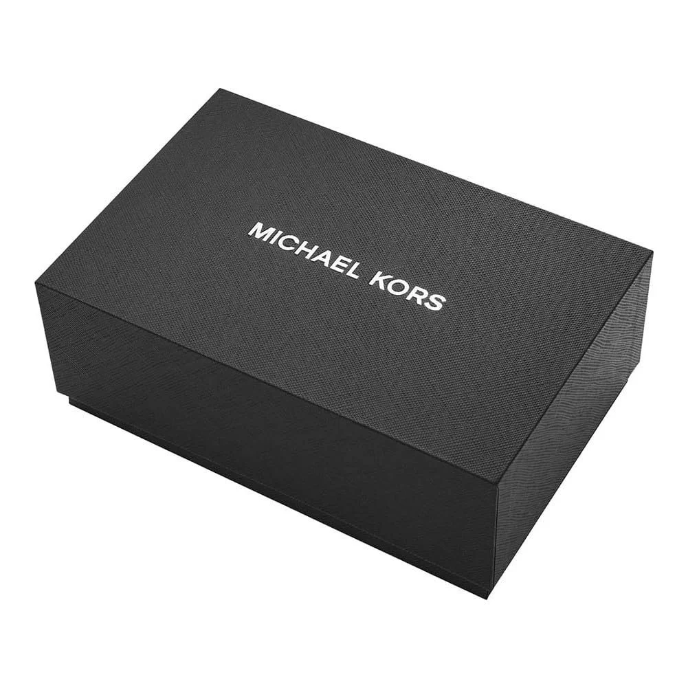 Мужские часы-хронограф Michael Kors Runway, корпус из нержавеющей стали, золотистый и черный в наборе, MK1076SET-AMZUK, фото №5