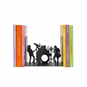 Тримач для книг Balvi The Band Чорний, музичний гурт, метал - Фото 1