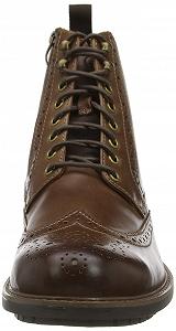 Ботинки Оксфорды мужские Clarks Bowzer Hi коричневый, 41 EU synthetic.ua - Фото 1