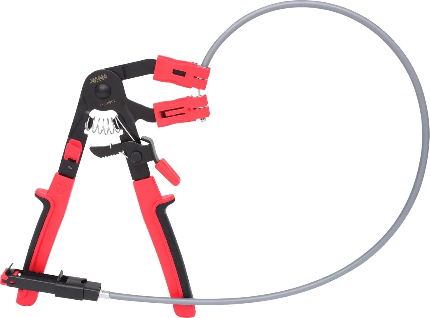 Знімач хомутів універсальний KS Tools 115.0901 730мм Червоний, фото №1 Знімач хомутів універсальний KS Tools 115.0901 730мм Червоний, фото №1