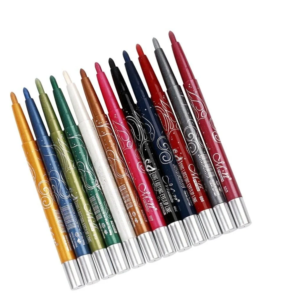 Набор цветных карандашей для глаз minkissy, фото №1