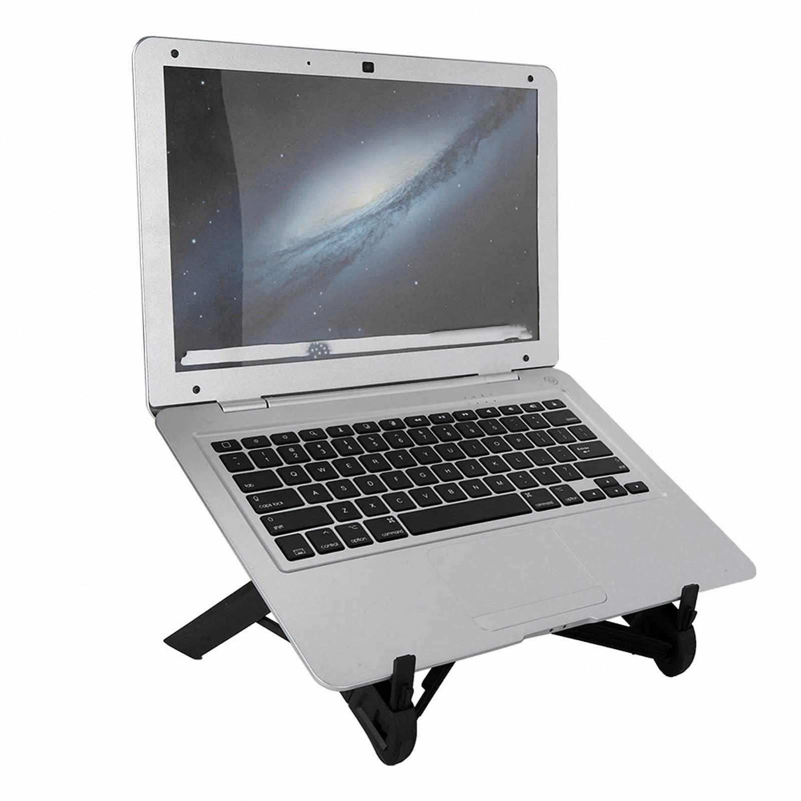 Складная подставка для ноутбука Портативный Lap Desk Легкий держатель для компьютера/планшета для ноутбуков 10.1-18.4 дюймов с армированными нейлоновыми TPU противоскользящими полосками, фото №7