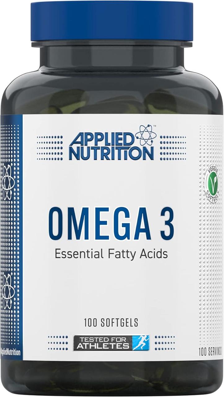 Омега-3 Applied Nutrition Omega 3 100 Softgels, фото №1 Омега-3 Applied Nutrition Omega 3 100 Softgels, фото №1