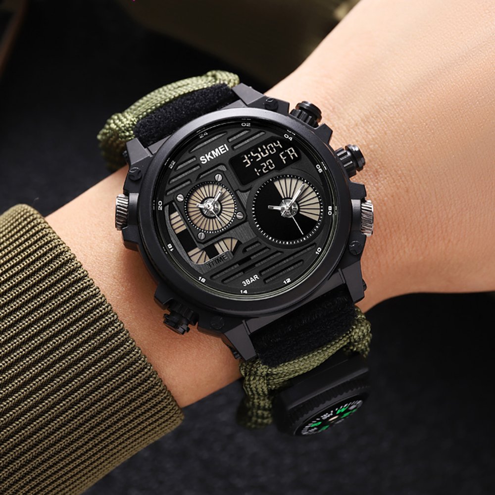Годинник Skmei 2202NCMGN Camo Green, фото №5