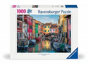 Пазл Ravensburger Burano in Italy 12000623 1000 елементів від 14 років synthetic.ua - Фото 1