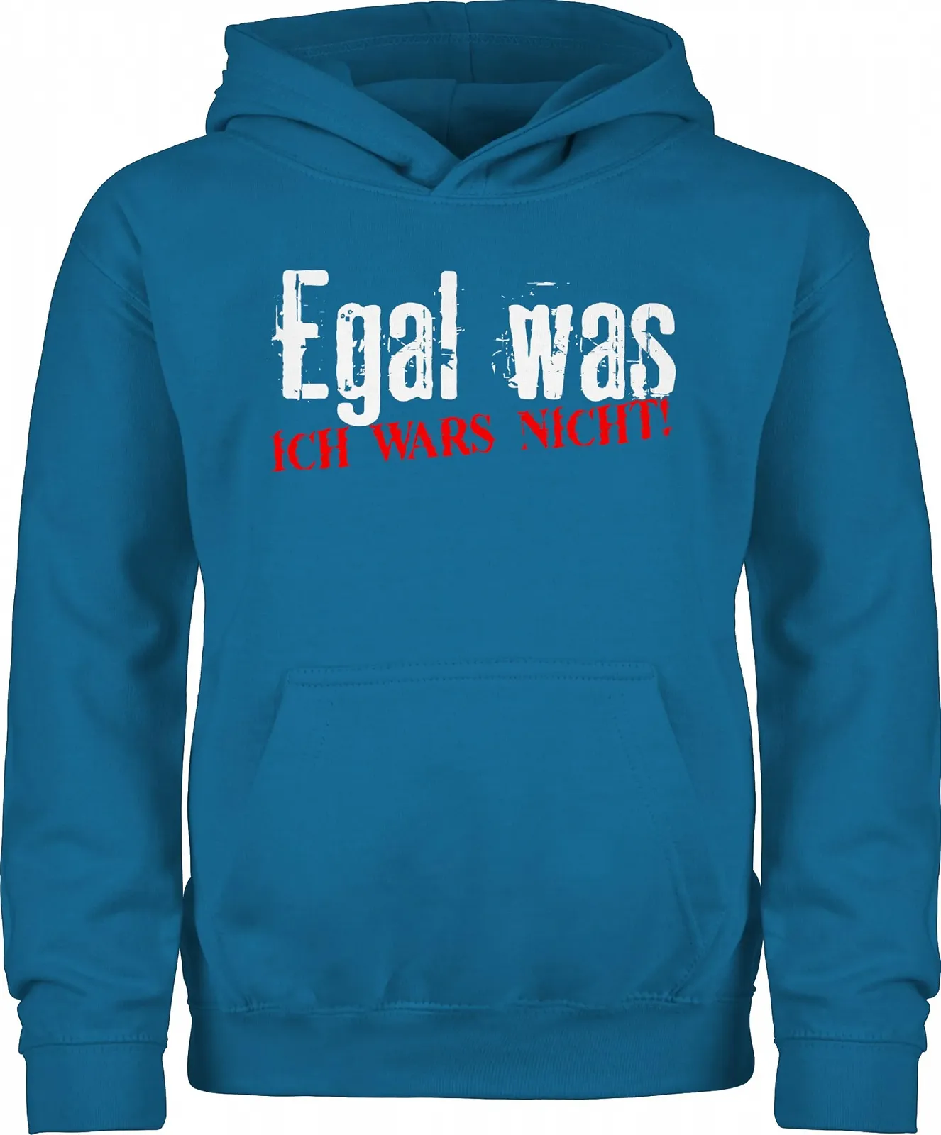 Детская толстовка для мальчиков и девочек - Shirtracer - Утверждение - Egal was Es Nicht - Смешной подарок для коллег, фото №1