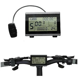 Велокомпьютер KT LCD3 24 V/36 V/48 V с подсветкой synthetic.ua - Фото 1