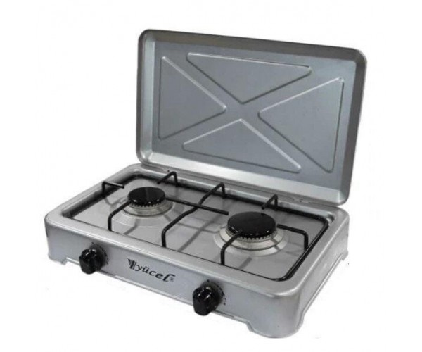 Настільна плита Yucel O-200-LPG-silver, фото №2