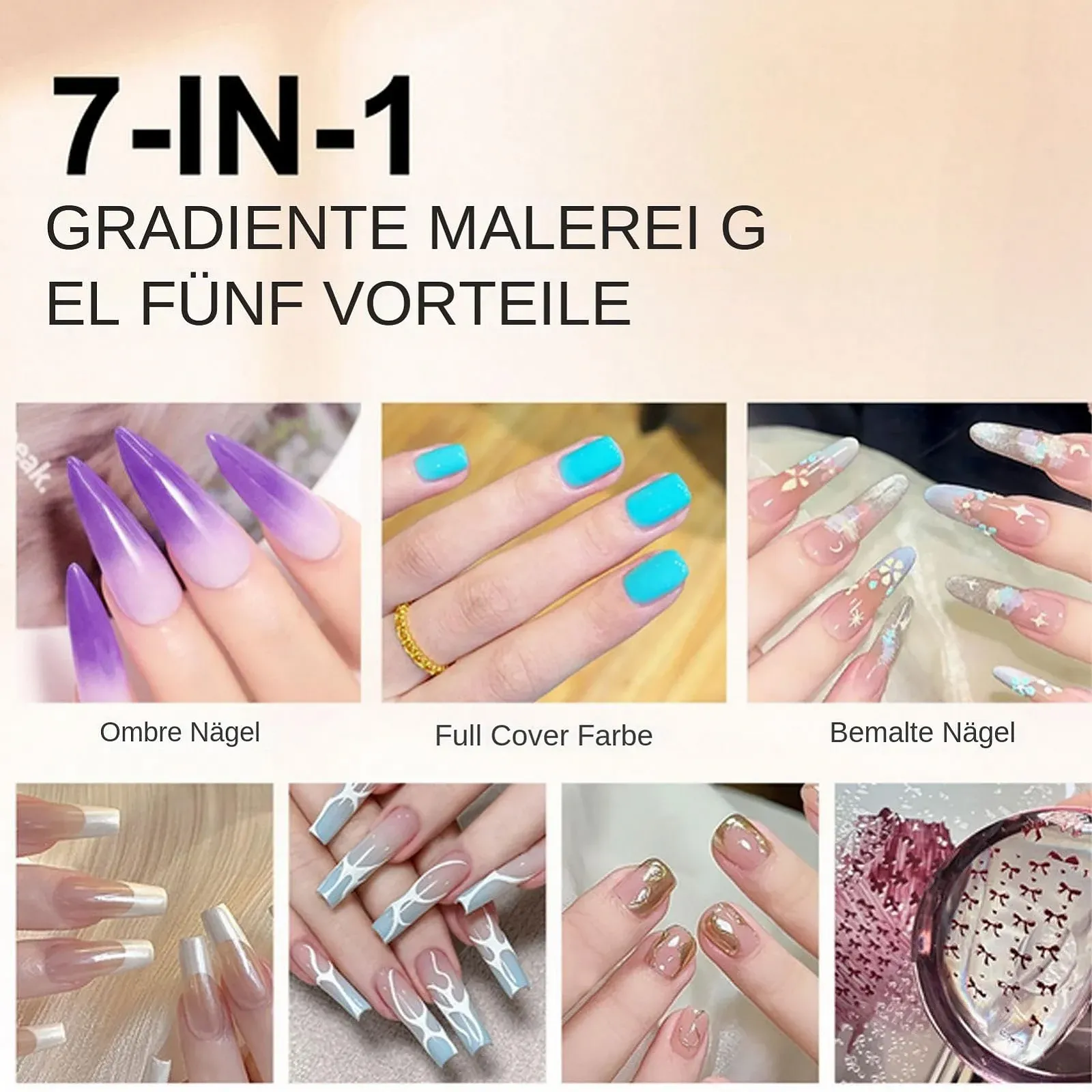 Гель-лак Mihauuke, набор для начинающих, гель для дизайна ногтей, твердый моделирующий набор, натуральный салонный набор для начинающих дома и в дороге, фото №4 Гель-лак Mihauuke, набор для начинающих, гель для дизайна ногтей, твердый моделирующий набор, натуральный салонный набор для начинающих дома и в дороге, фото №4