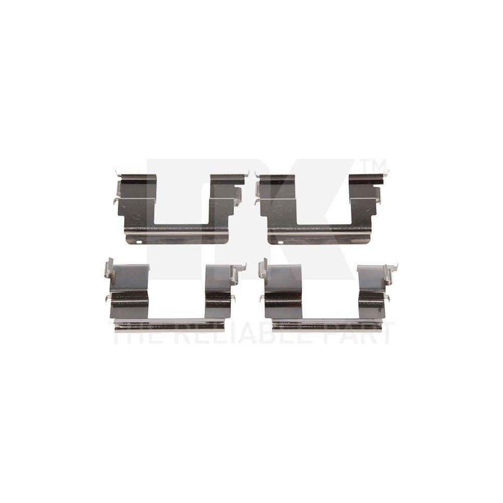 Комплект аксессуаров, тормозные колодки NK 79441783 передний мост, фото №1