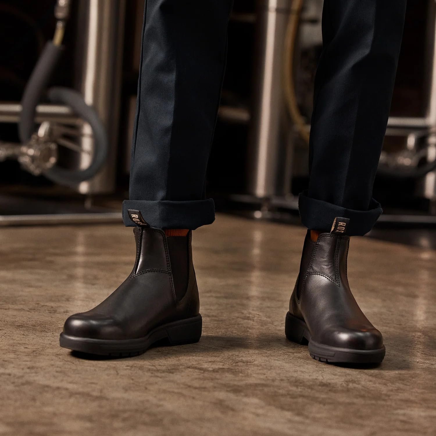 Челсі Infinity Leather Rossi Endura 303 Шкіряні Австралійські Унісекс Міцні Робочі Черевики до Щиколотки, фото №7