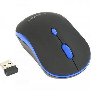 Мышка GEMBIRD MUSW-4B-03-B Black Blue (MUSW-4B-03-B) synthetic.ua - Фото 1