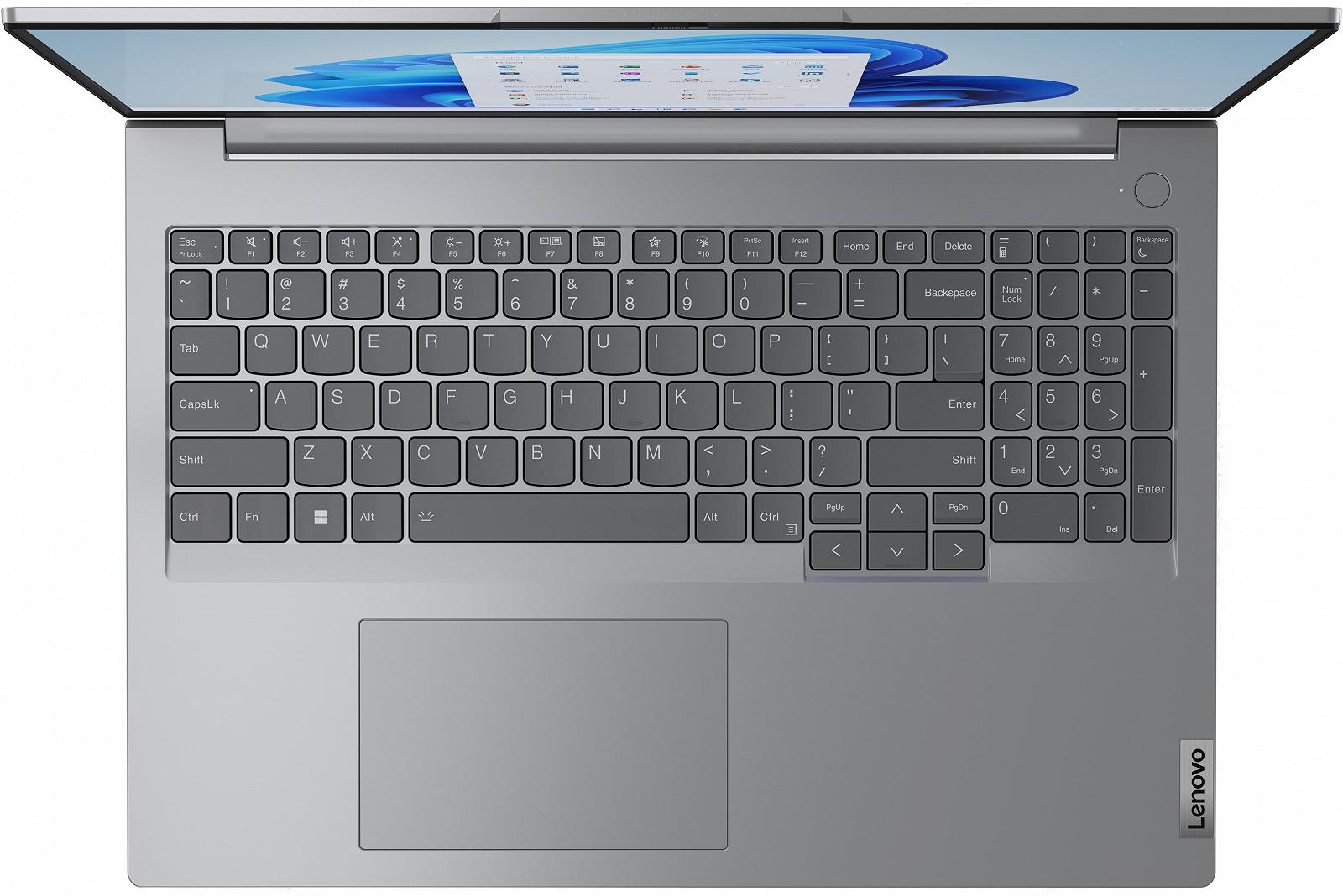 Ноутбук Lenovo ThinkBook 16 G6 ABP 16"IPS WUXGA Ryzen 7-7730U 16/512G сканер+підсвітка Arctic Grey (21KK003LRA), фото №5