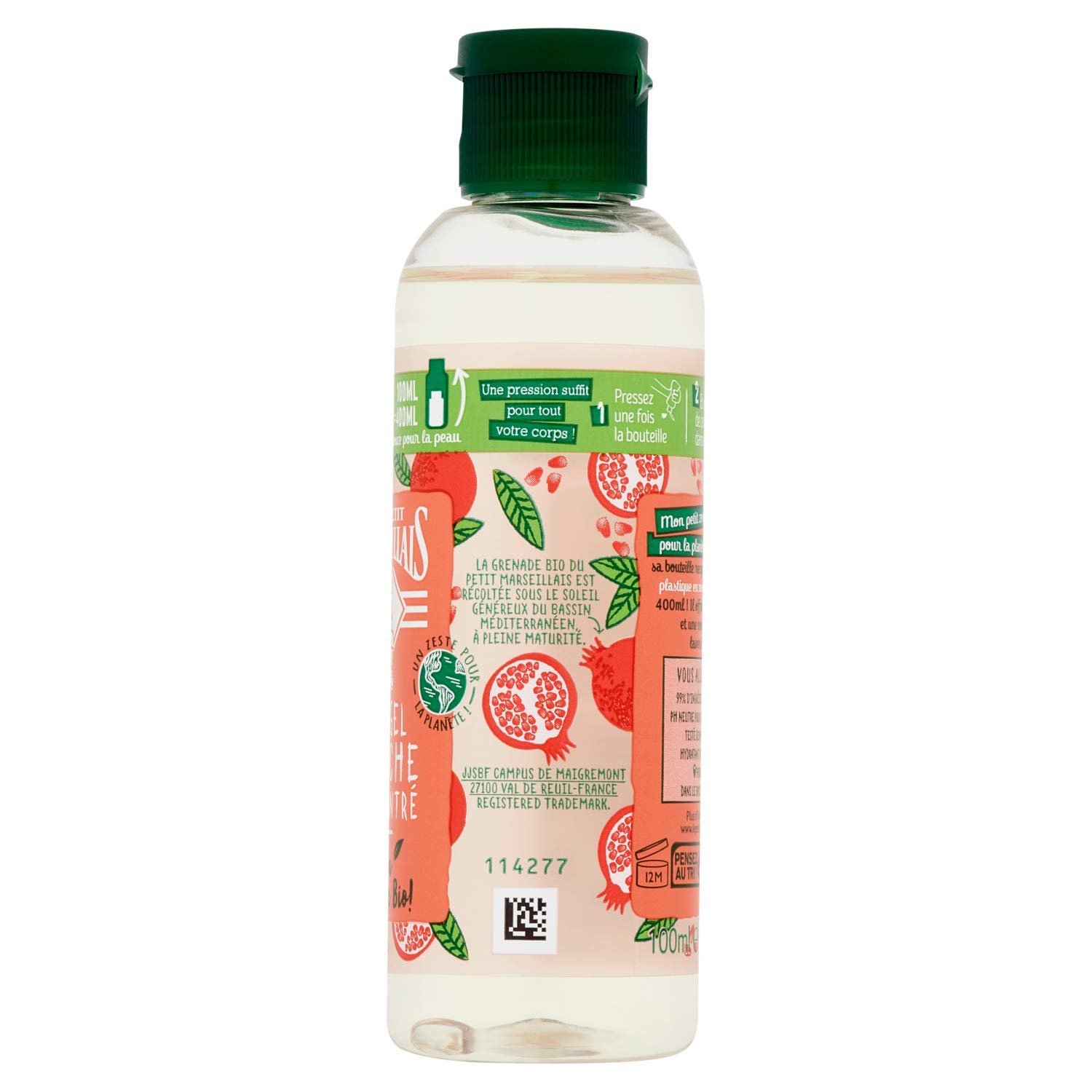 Концентрированный гель для душа Le Petit Marseillais LPM органический 100 мл, фото №6