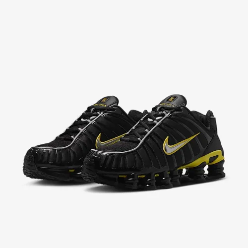 Кроссовки Nike Shox TL Черный Желтый 42.5, фото №4