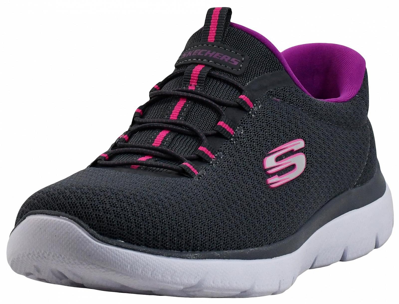Кроссовки Skechers Summits Top Player Женские Черный 38.5 EU, фото №1