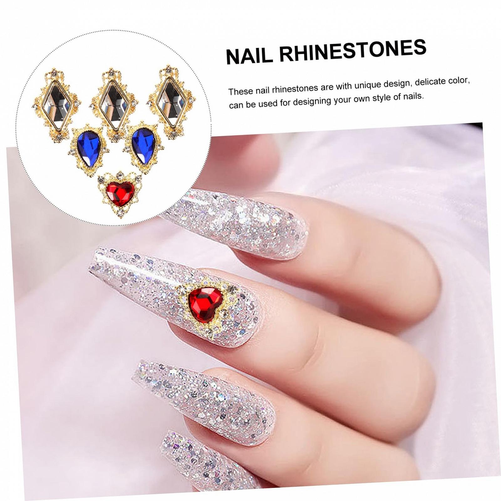 Набір прикрас для нігтів Ipetboom Серце, фото №7