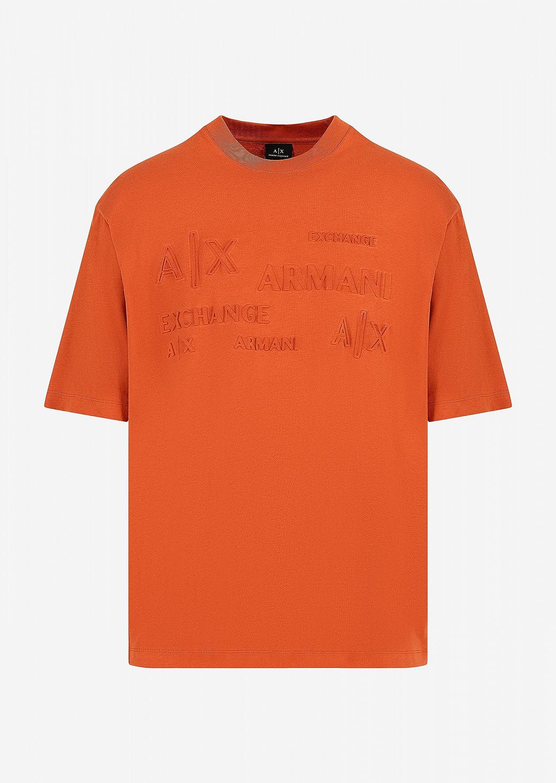 Джемпер-поло Armani Exchange Oversized з плотного бавовняного джерсі з логотипом, фото №3