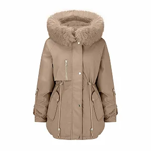 Куртка DKLOVIFU Зимняя Женская Парка - Фото 1