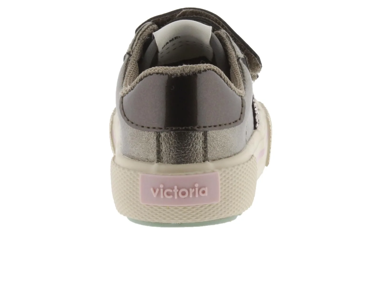 Кеды Victoria Tribu Metallic Кожаный эффект & Застежки & Логотип с блестками 1065199, фото №3 Кеды Victoria Tribu Metallic Кожаный эффект & Застежки & Логотип с блестками 1065199, фото №3