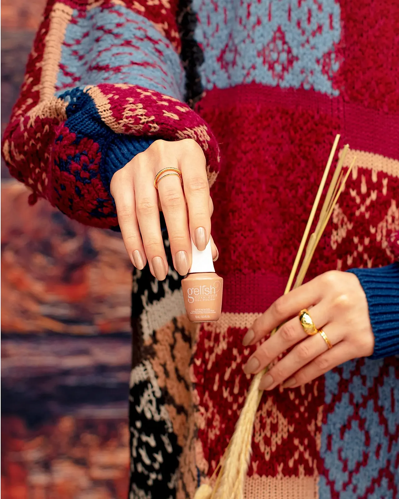 Гель-лак Gelish Mini Taupe Коричневый, 9 мл, фото №6 Гель-лак Gelish Mini Taupe Коричневый, 9 мл, фото №6