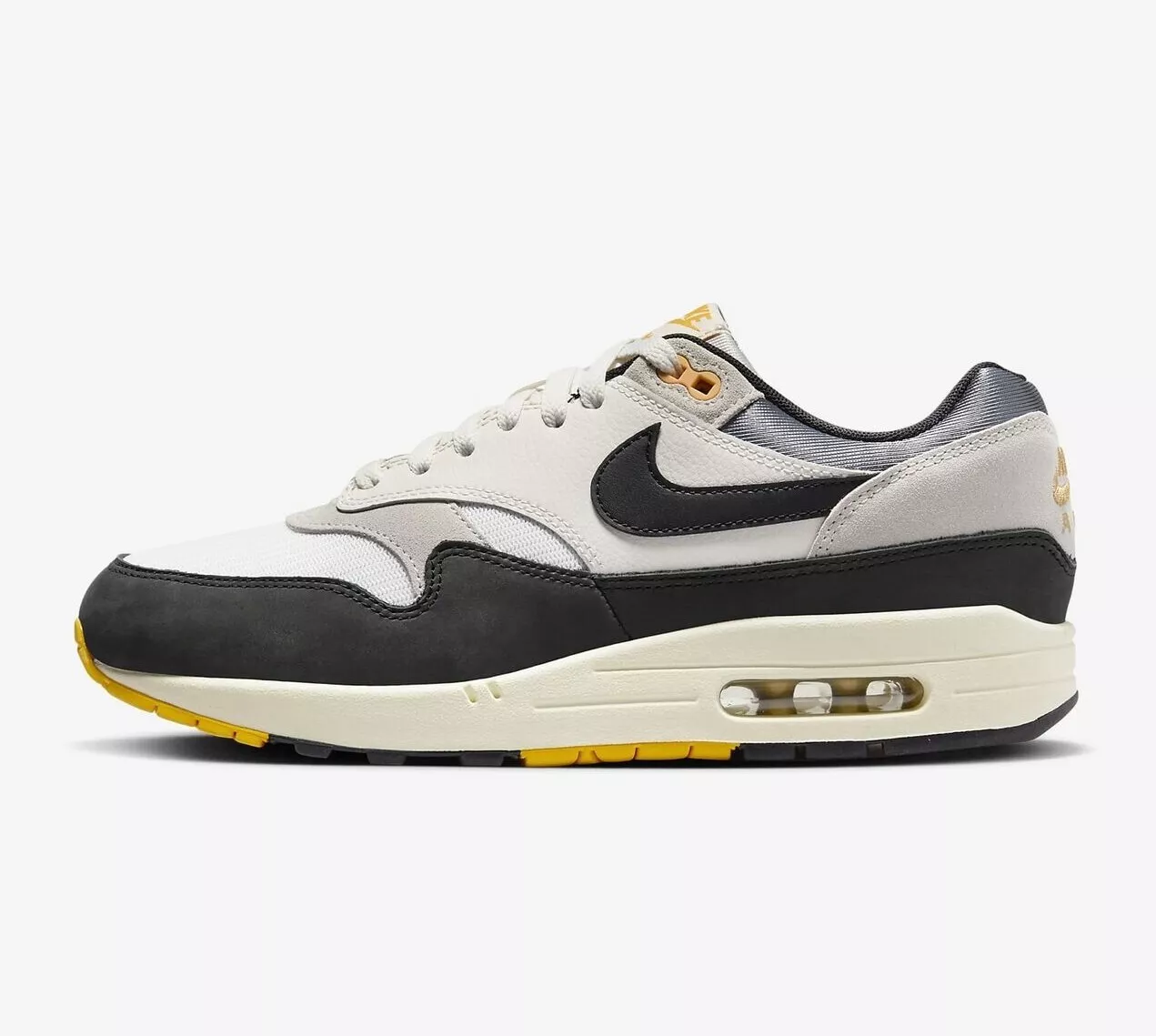 Кросівки Nike Air Max 1 White/Black 45, фото №1
