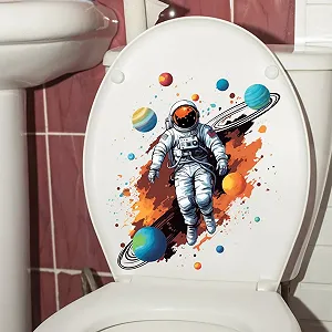 Наклейка на стіну Planet Astronauts маленька synthetic.ua - Фото 1