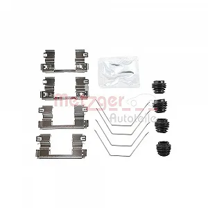 Комплект аксессуаров, тормозные колодки дисковые METZGER 109-0146 для, передний мост - Фото 1