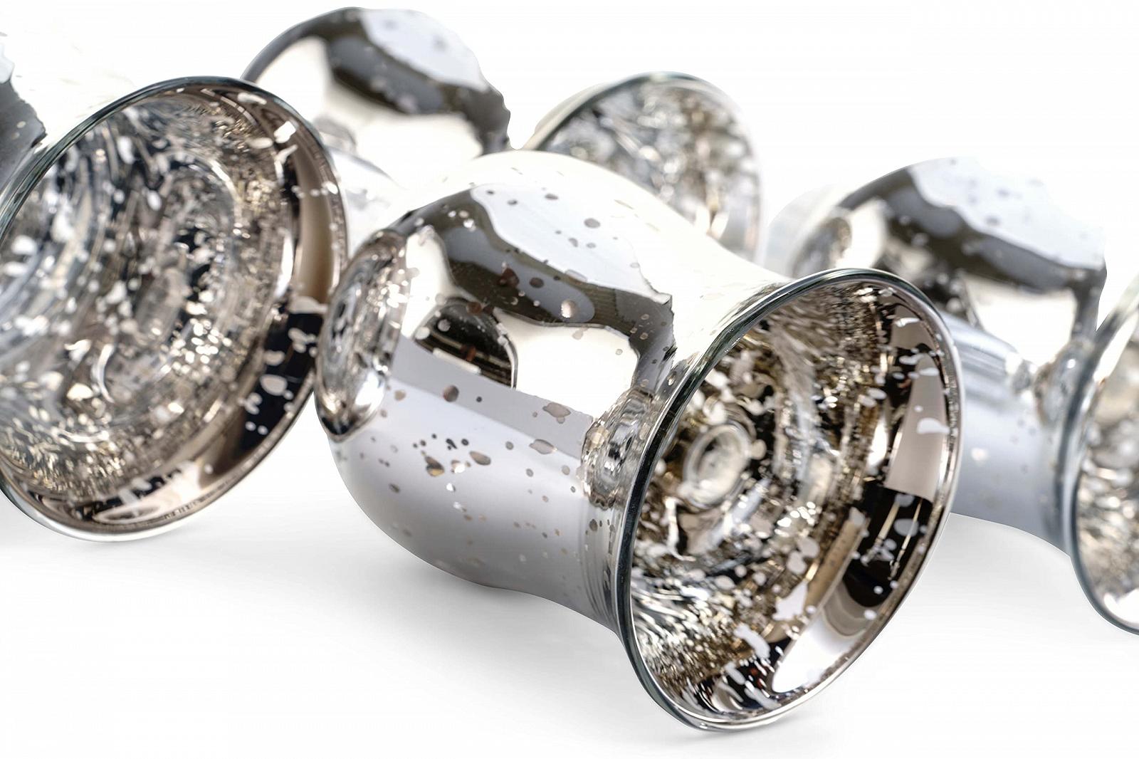 Подсвечник Novaliv Tea Light Holder Стекло Прозрачный 10 см, фото №4