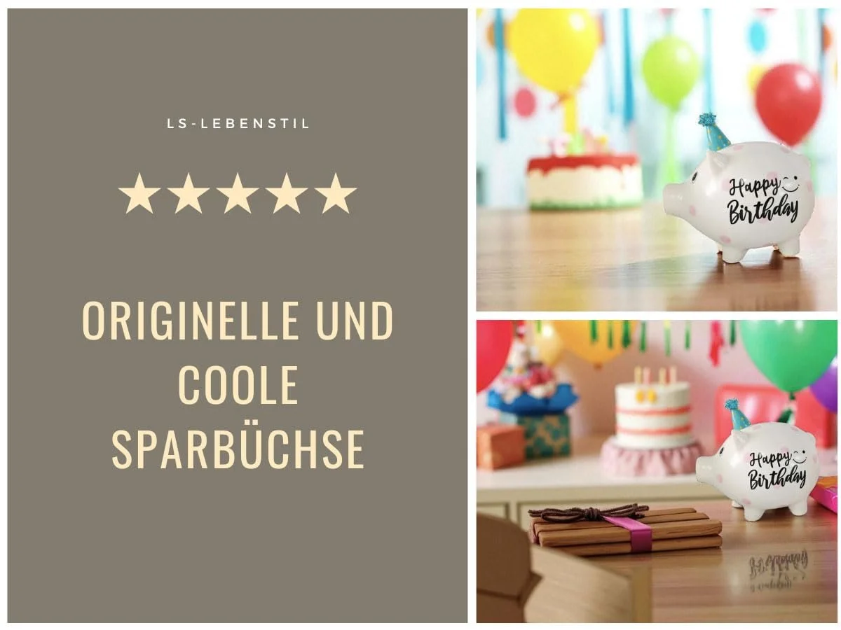 Скарбничка LS-LebenStil Свиня Happy Birthday, фото №6