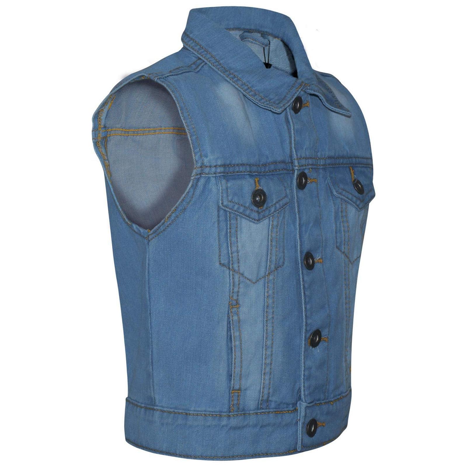 Джинсова Жилетка A2Z 4 Kids Дитяча Блакитна, фото №3 Джинсова Жилетка A2Z 4 Kids Дитяча Блакитна, фото №3