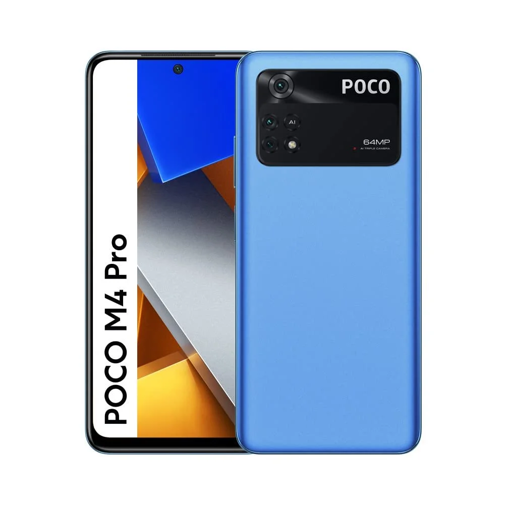Смартфон Poco M4 Pro 8/256GB 6.43" 90Hz AMOLED DotDisplay MediaTek Helio G96 64MP Triple Camera 5000mAh Cool Blue, фото №3