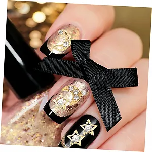 Подвески для ногтей Металл Луна Звезда, 30 шт synthetic.ua - Фото 1