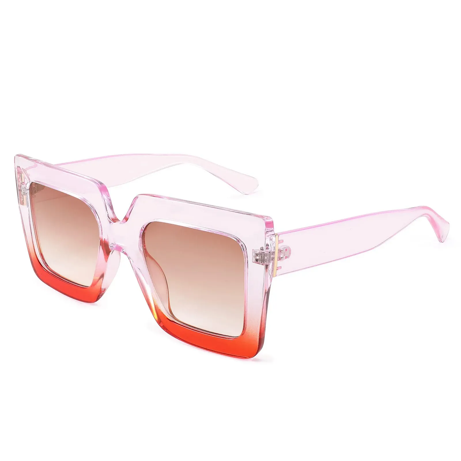 Солнцезащитные квадратные очки FEISEDY Винтажные модные большие B2380, фото №1