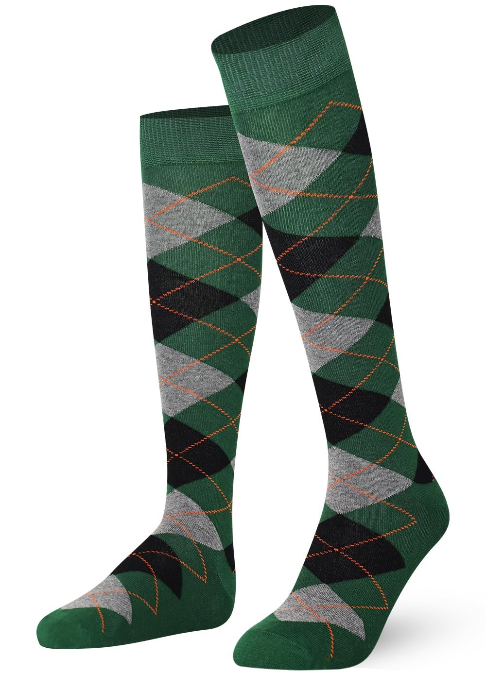 Шкарпетки до коліна Unisex Mysocks Argyle Socks, фото №1