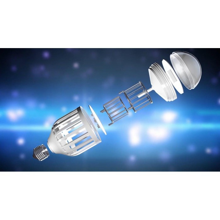 Светодиодная лампа приманка для насекомых уничтожитель Zapp Light, фото №5 Светодиодная лампа приманка для насекомых уничтожитель Zapp Light, фото №5