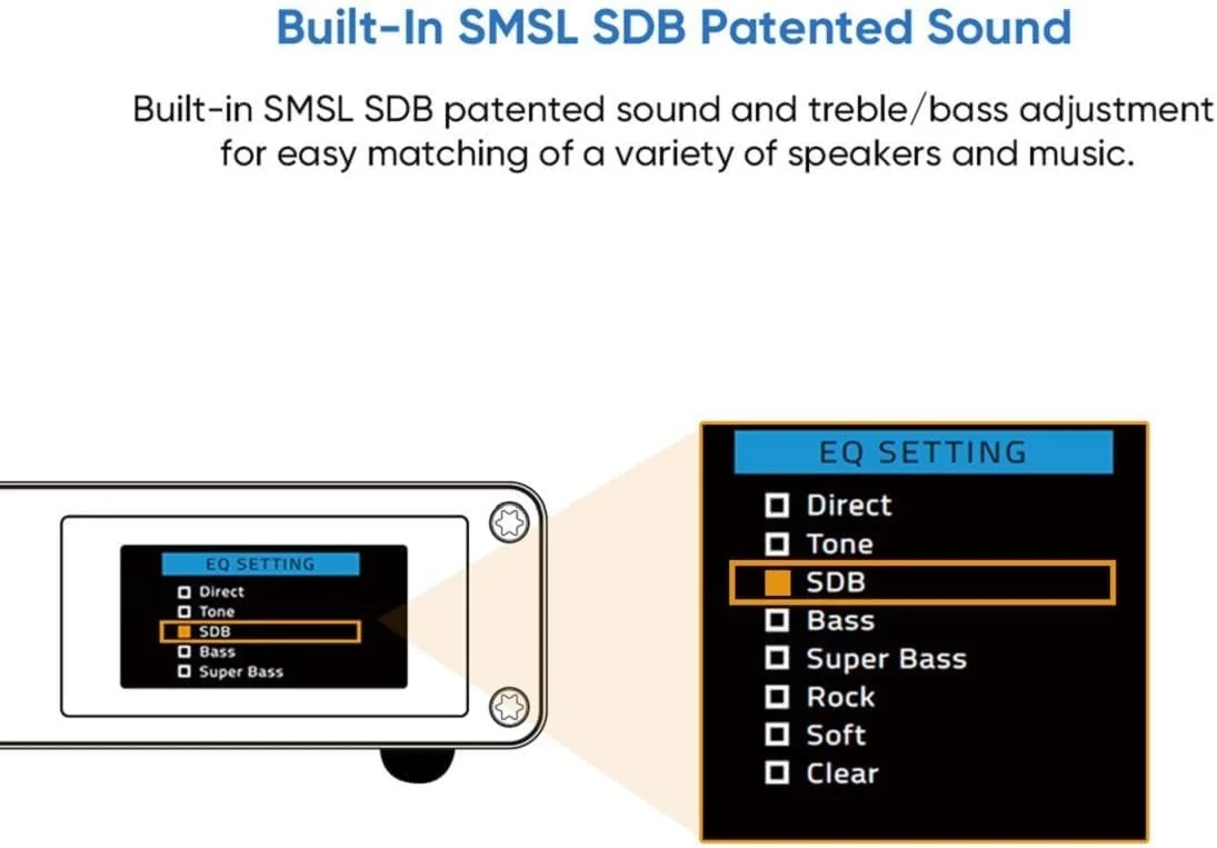 Усилитель класса D S.M.S.L AO200-MKII / 160 Вт x 2 (4 Ом) / XLR/RCA / BT 5.0 / 2.1 канал / Черный, фото №3 Усилитель класса D S.M.S.L AO200-MKII / 160 Вт x 2 (4 Ом) / XLR/RCA / BT 5.0 / 2.1 канал / Черный, фото №3