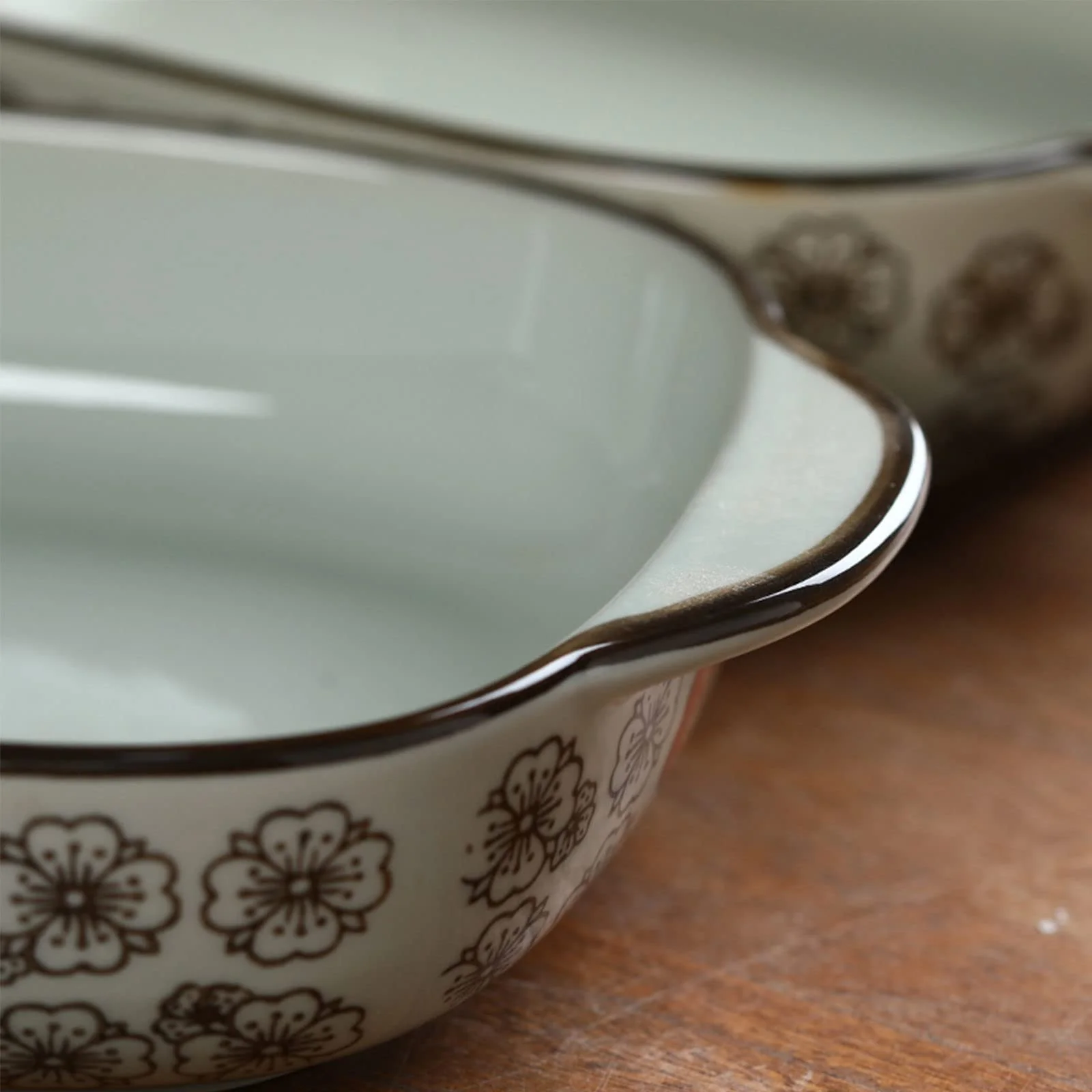 Форма для лазаньи Blue-B Керамическая Прямоугольная Глубокая Штабелируемая с ручкой 650 мл 23 oz Синяя, фото №7