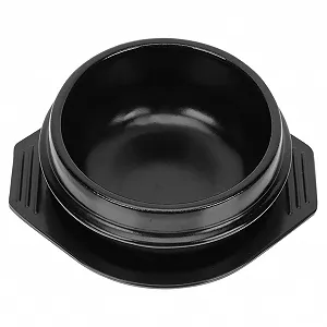 Чаша для бибимбап TIDTALEO керамическая с подносом и ручками термостойкая - Фото 1