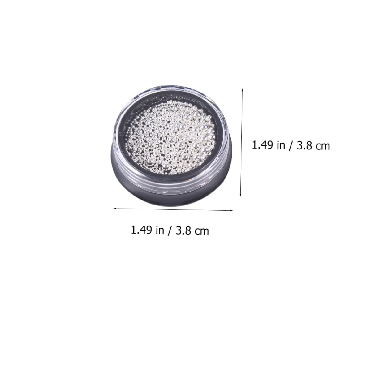 Металеві намистини для нігтів, фото №8