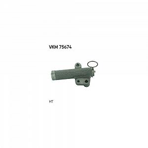 Ролик натяжителя ремня ГРМ SKF VKM 75674 для MITSUBISHI CHERY, нижний - Фото 1