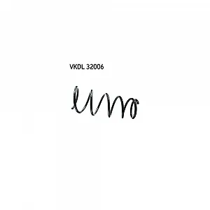 Пружина подвески SKF VKDL 32006 для FIAT SUZUKI, передняя ось - Фото 1