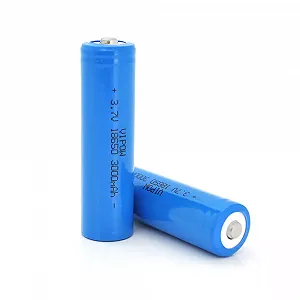 Акумулятор 18650 Li-Ion Vipow ICR18650 TipTop 3000mAh 3.7V, Blue - Фото 1