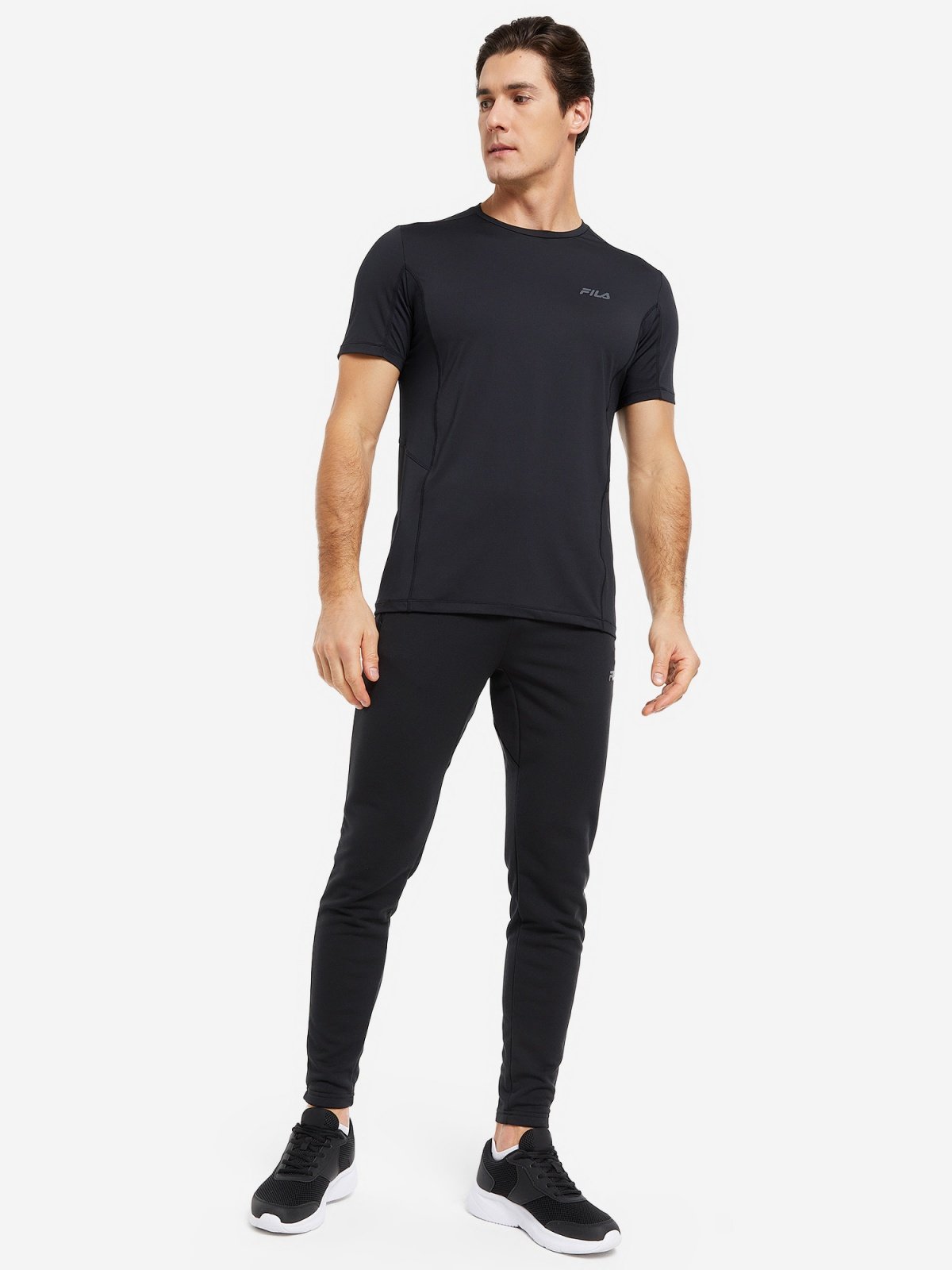 Футболка для тренувань 125543FLA-99 Fila Чорний 2XL, фото №4