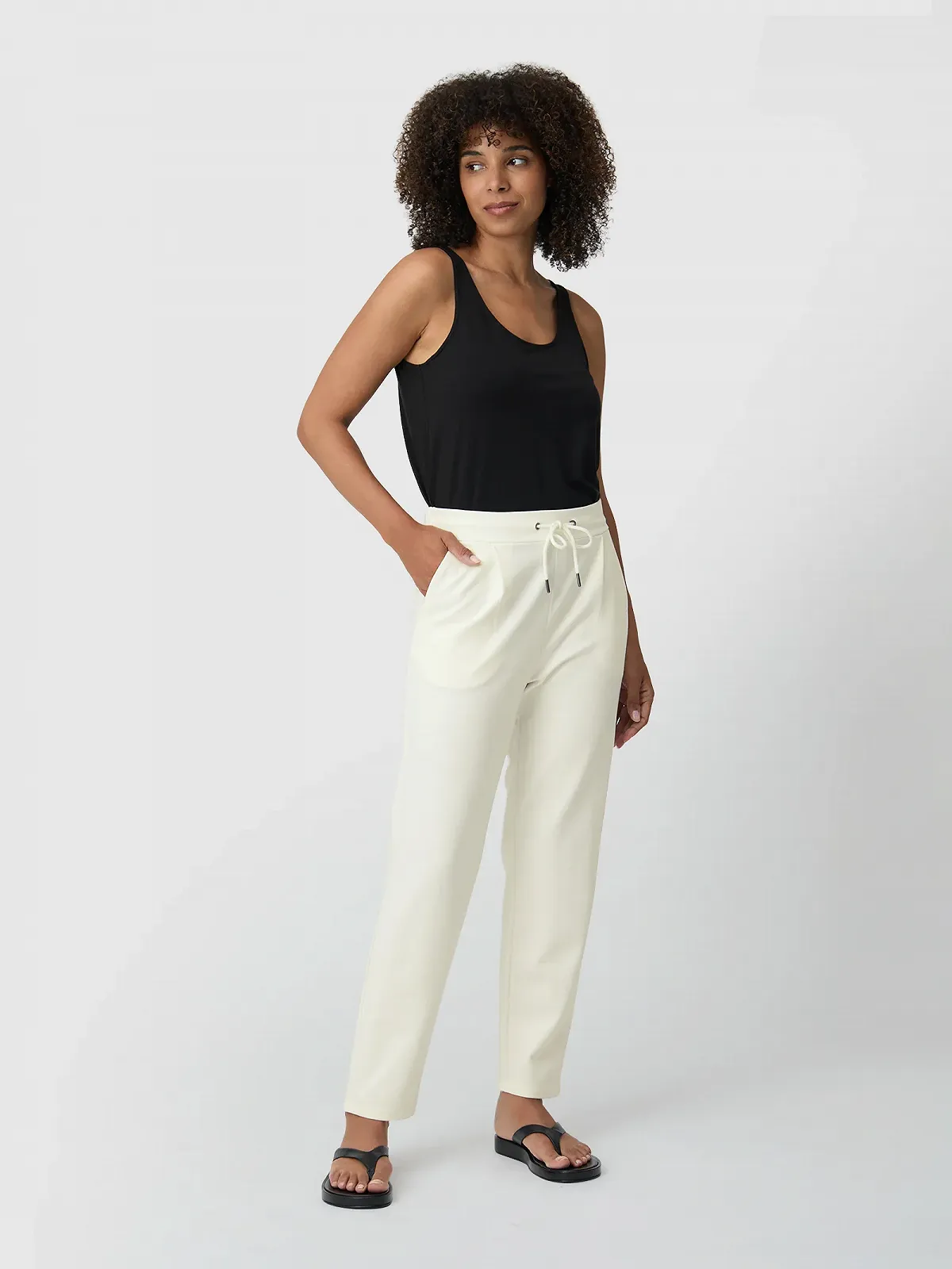 Женские брюки Les Lunes off-white - XS, фото №3 Женские брюки Les Lunes off-white - XS, фото №3