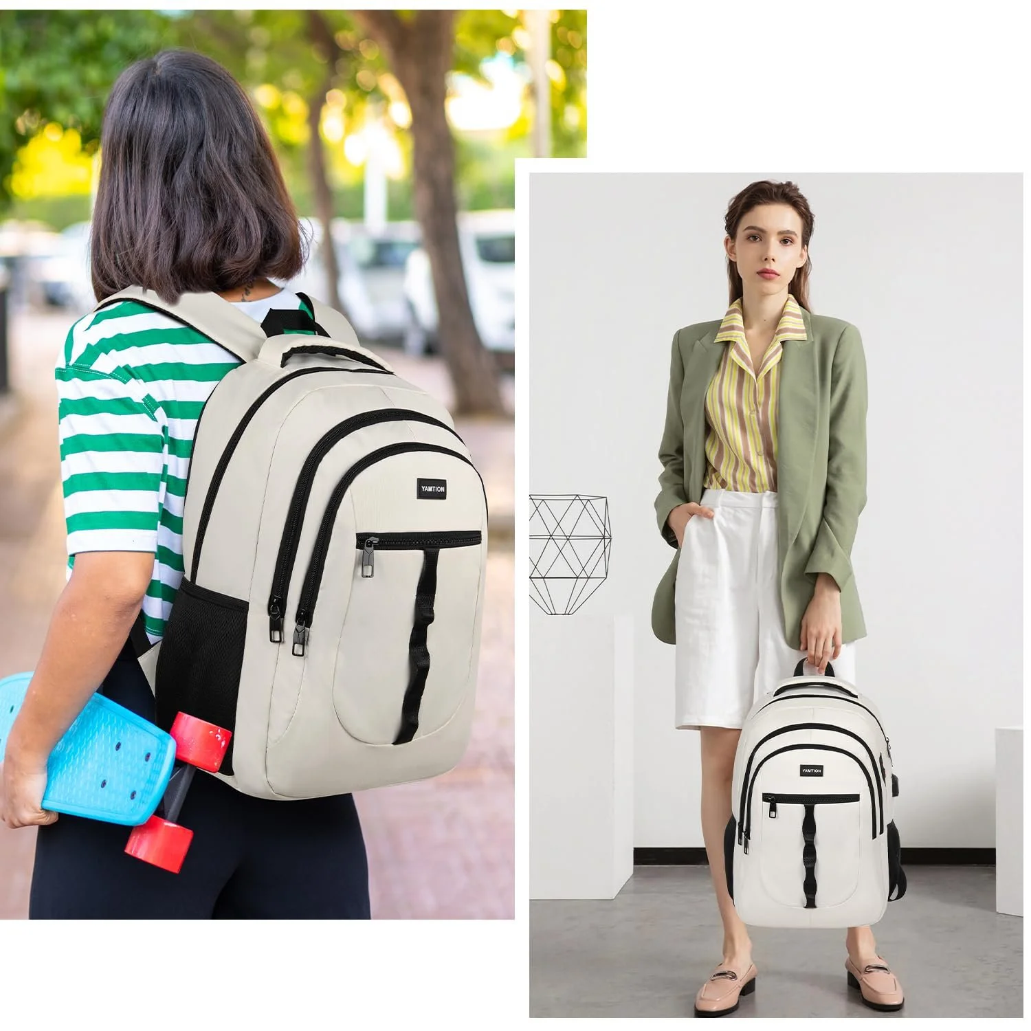 Рюкзак YAMTION 17.3 Inch USB School Bag, фото №2 Рюкзак YAMTION 17.3 Inch USB School Bag, фото №2