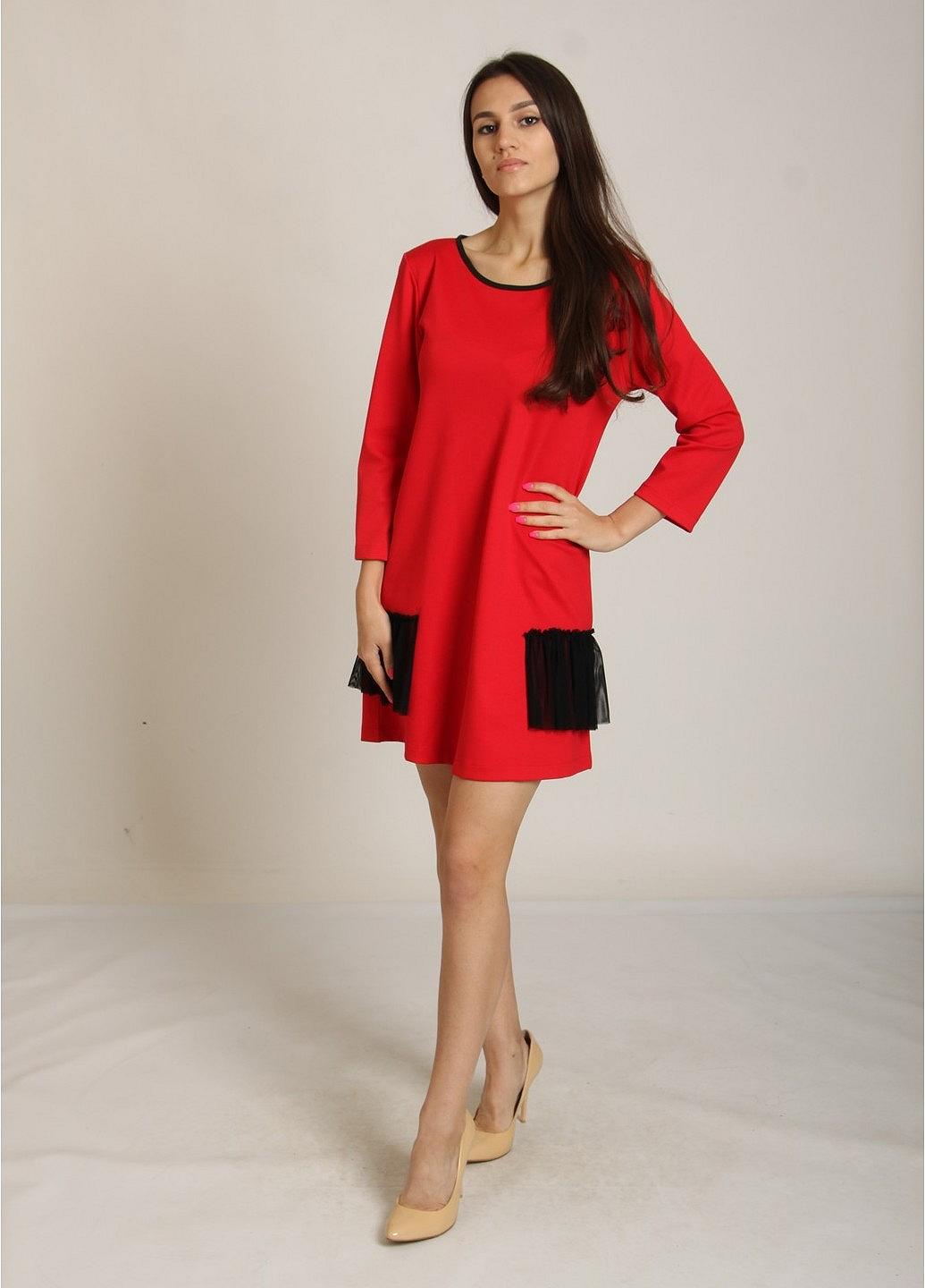 Платье MTP M 44 Красный (KO-21-90-Red), фото №1